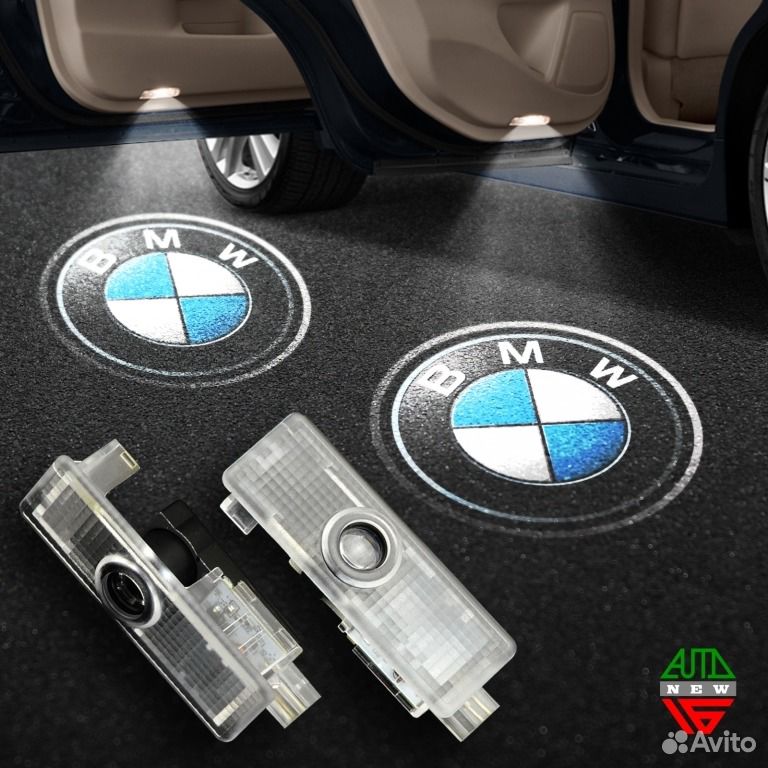 Штатная подсветка дверей бмв М5 - BMW M5 (2011-201