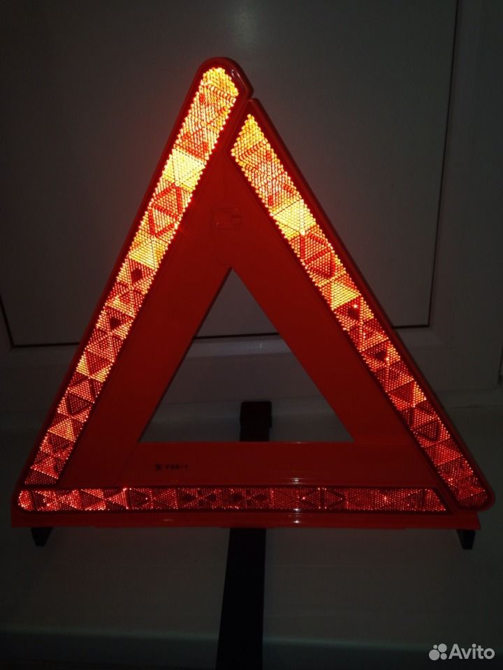 Знак аварийный тойота в чехле оригинал