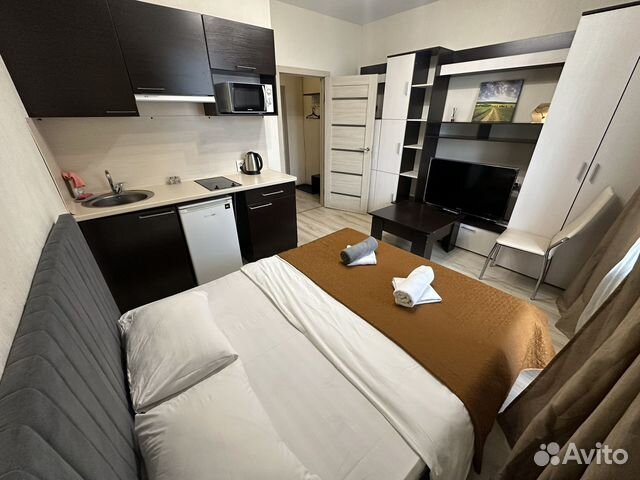 Квартира-студия, 19 м², 1 кровать 
Квартира-студия, 19 м², 1 кровать