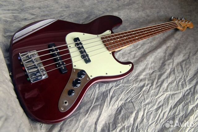 Fender Jazz Bass Standard V Mexico 2000 бас купить в Москве Хобби и