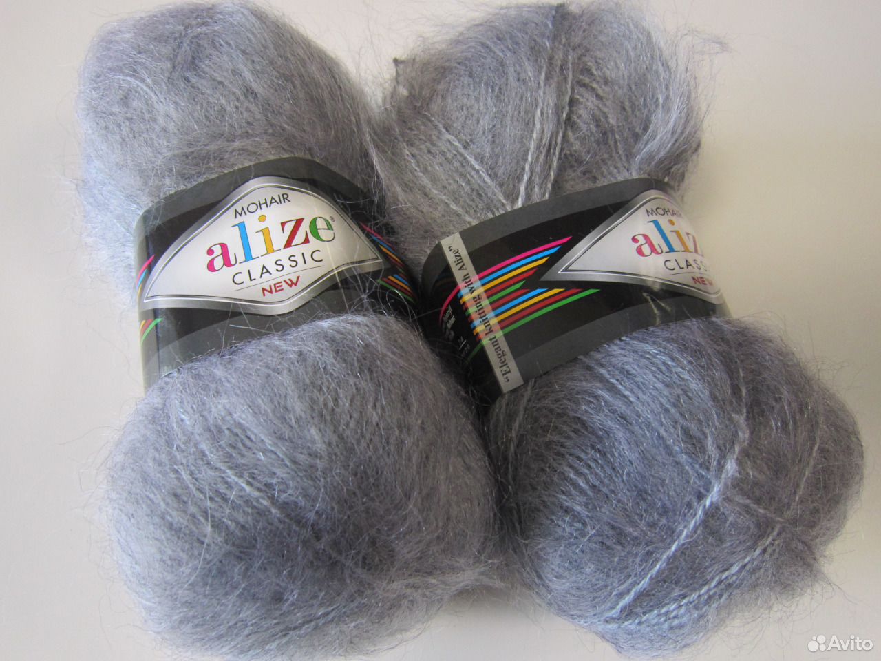 Mohair Classic 412 серый