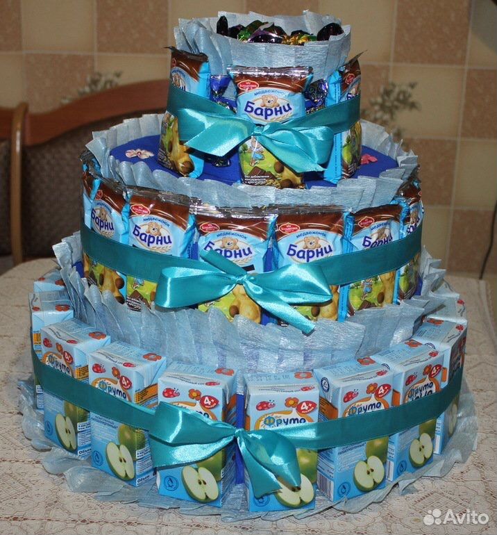Торт из сладостей купить на Зозу.ру - фотография № 4