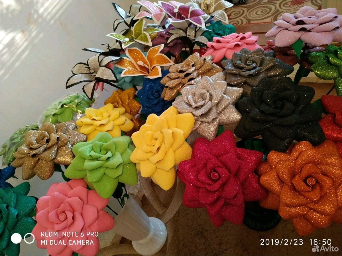 Лилии и розы купить на Зозу.ру - фотография № 4