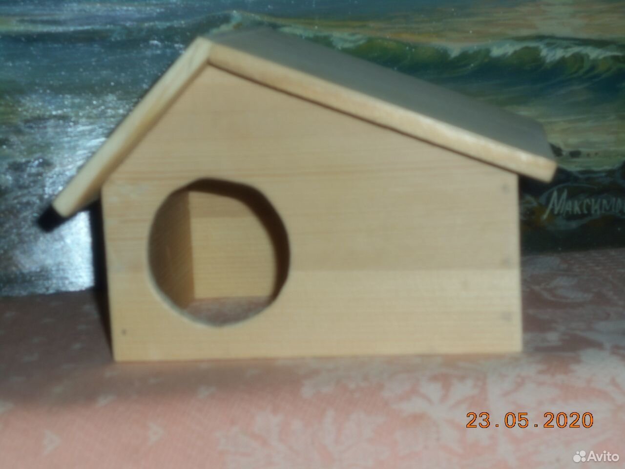 Домик для хомяка деревянный купить на Зозу.ру - фотография № 3