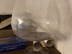 Аквариум-рюмка (бокал) 10 литров стеклянный