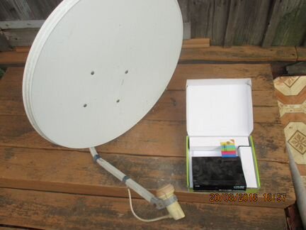 Спутниковая антена телекарта+ HD рессивер