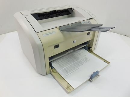 Надежный принтер с гарантией нр 1018