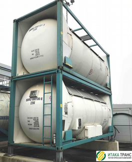 Танк-контейнер газовый bbru0001013, 25000 литров