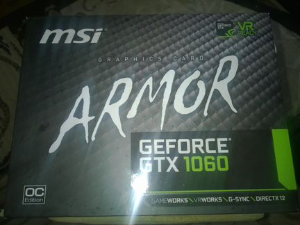 MSI Armor GTX 1060 3 Gb