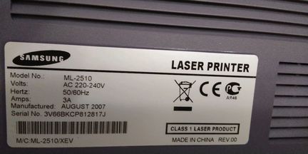 Лазерный принтер SAMSUNG