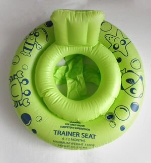 Надувной круг для малышей 6-12 месяцев