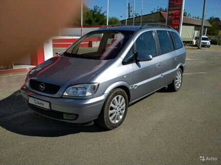Opel Zafira 1.6 МТ, 2004, 169 000 км
