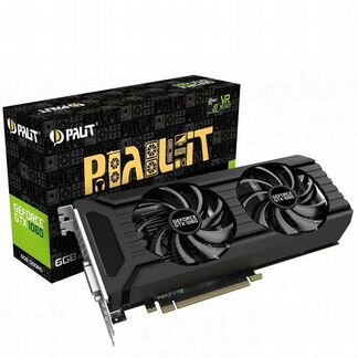 Видеокарта Palit GeForce GTX 1060 dual 6gb