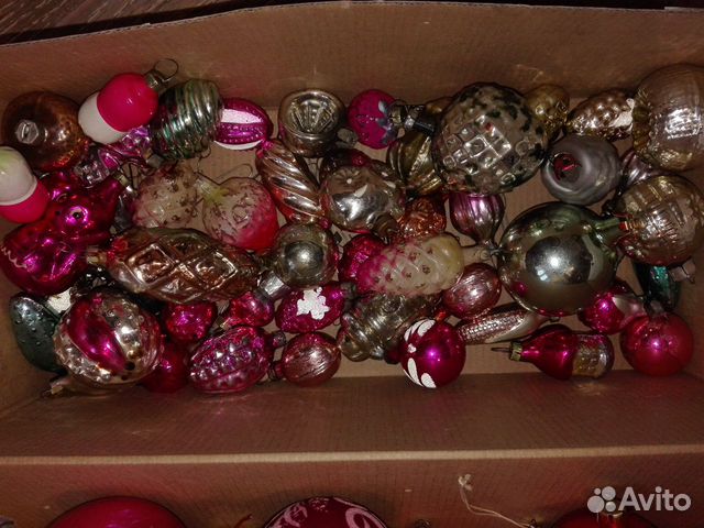 Елочные игрушки СССР. Амур, почта