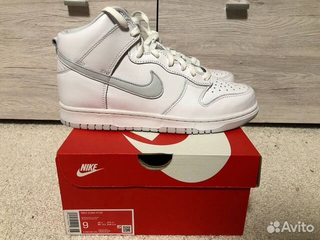 nike sb dunk high platinum