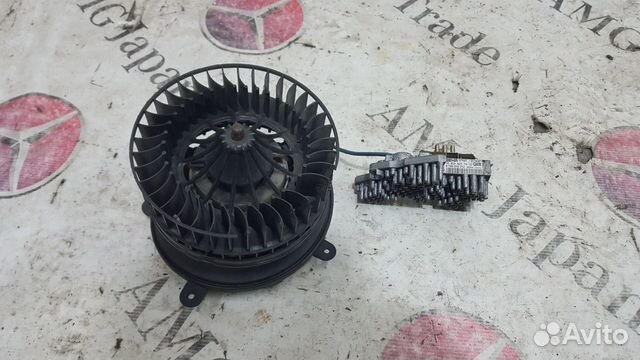 Мотор печки в сборе на Mercedes-Benz R170