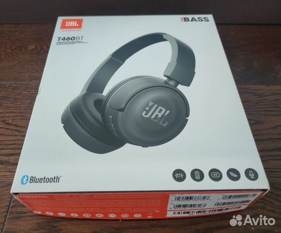 Наушники Накладные Bluetooth Jbl T460bt Black Купить