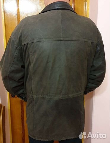 Куртка мужская (натуральная кожа-нубук)