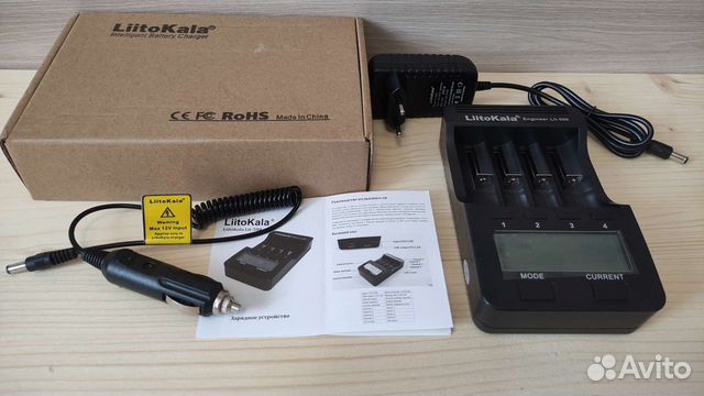 LiitoKala Lii-500 умное зарядное для аккумуляторов
