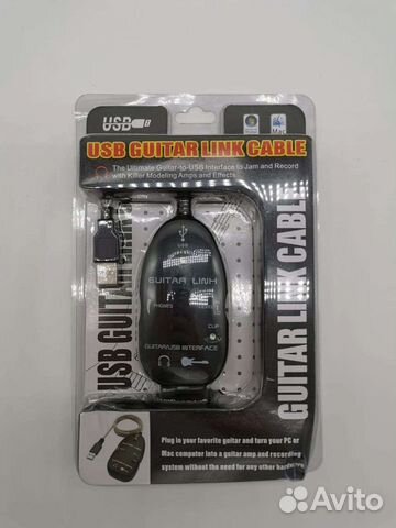 USB адаптер для подключения гитары к компьютеру