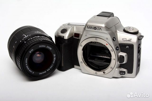 Minolta Sweet + Sigma Zoom 28-80mm f3.5-5.6 Macro