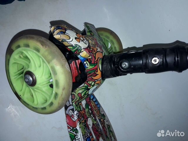 Самокат детский бу,домик для игр