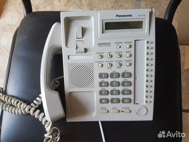 Системный телефон Panasonic KX-T7730 -3 шт