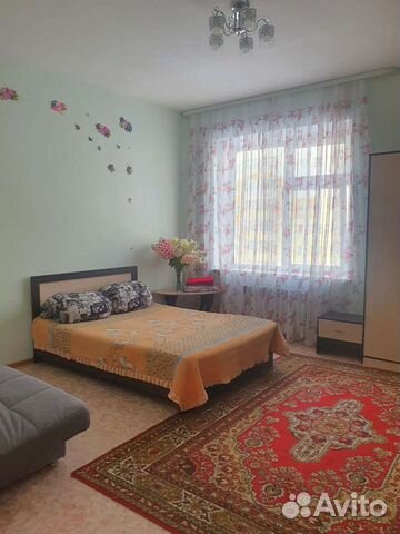 

1-к. квартира, 46 м², 3 кровати