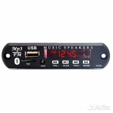 Модуль MP3 Орбита OT-SPM03 +пду 5V Bluet; 51629