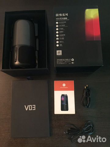 Колонка Xiaomi Velev V03 Colorful Lighting Sound