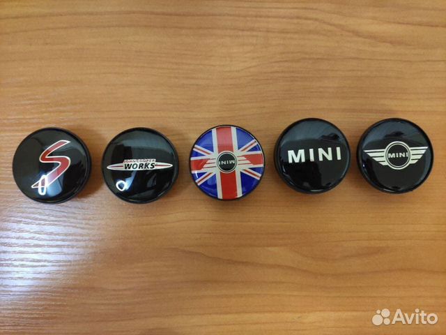 Колпачки mini cooper заглушки цо диска мини купер