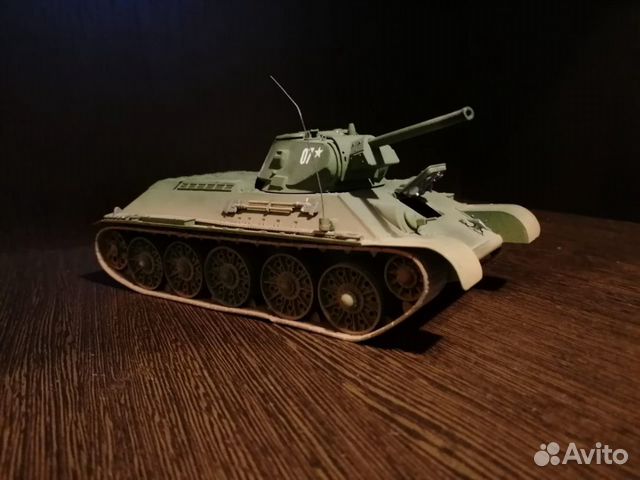 Танк Т-34 сборная модель