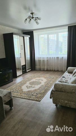 

1-к. квартира, 42 м², 2 кровати