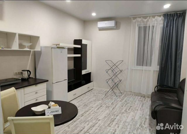 

Квартира-студия, 28 м², 2 кровати