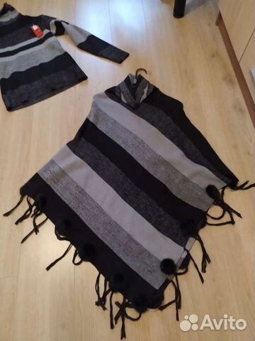 Пончо женские