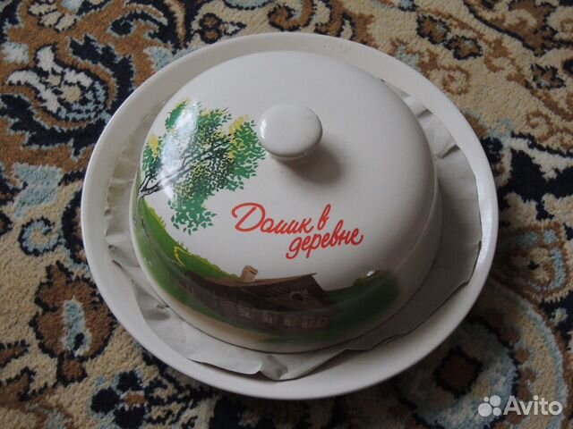 Масленка сырница керамика