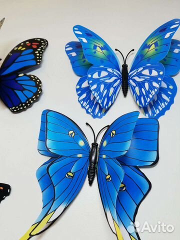 Бабочки набор 12 шт