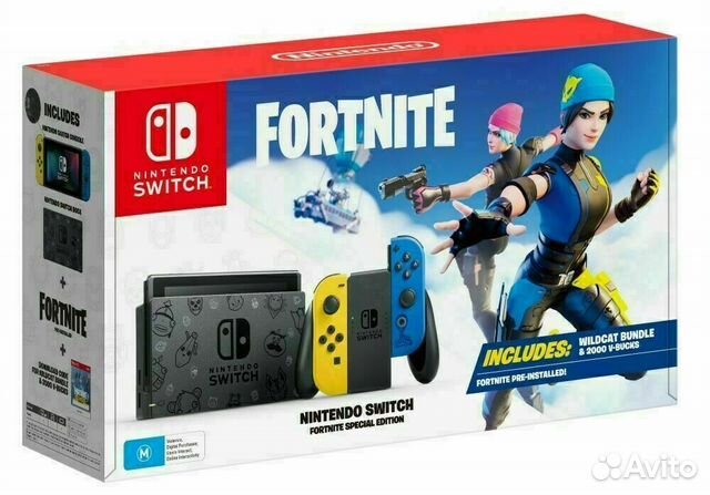 Консоль Nintendo Switch Fortnite Special Edition