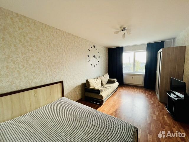 

1-к. квартира, 40 м², 2 кровати