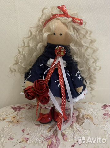 Интерьерная кукла ручной работы