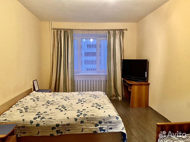 

1-к. квартира, 45 м², 2 кровати