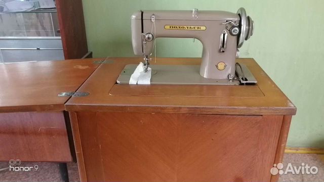Швейная машинка ножная подольск с тумбой