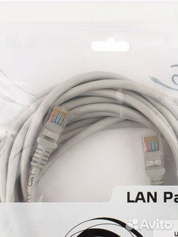 Патч-корд UTP 5e 5м; 03479