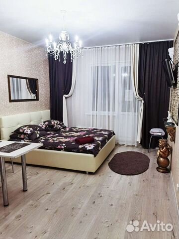 

Квартира-студия, 32 м², 1 кровать