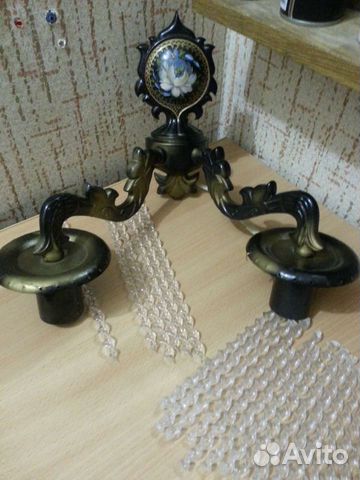 Люстра винтаж СССР бра