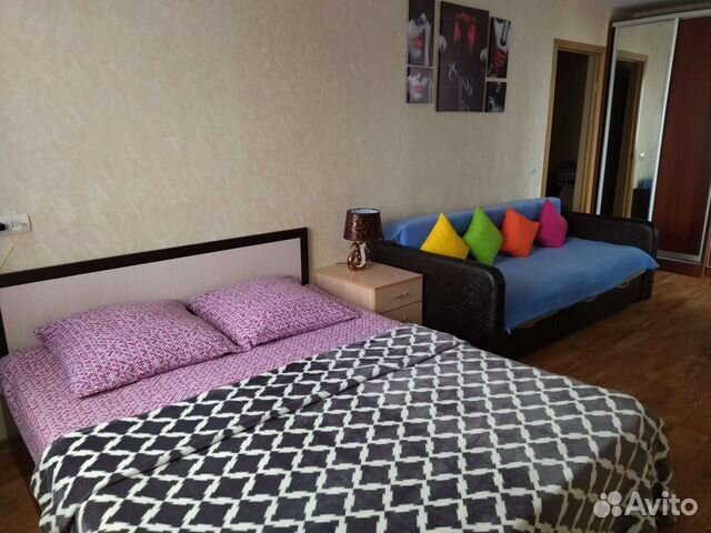 

1-к. квартира, 38 м², 2 кровати