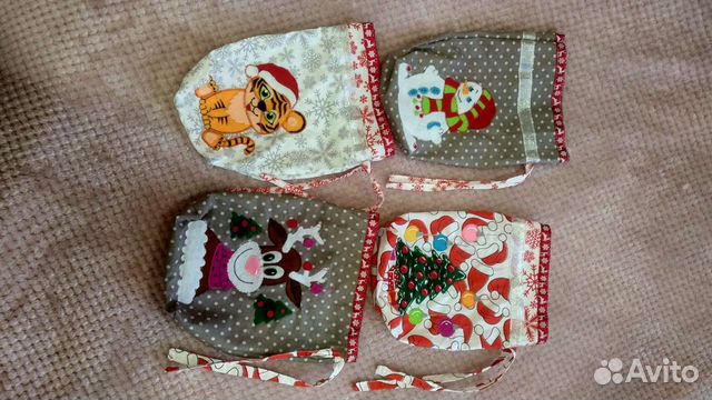 Новогодние мешочки для подарков