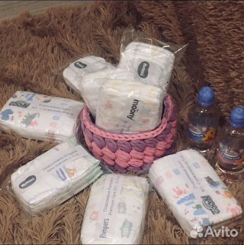 Набор подгузников для новорожденных