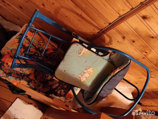 Санки с ручкой