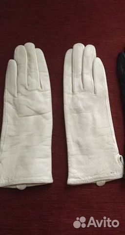 Перчатки женские натуральная кожа